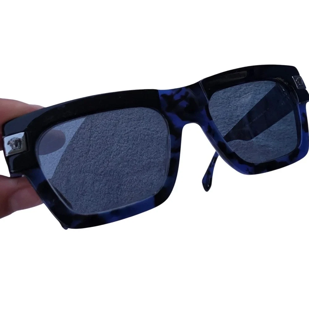 Versace 4464 Frames‎ Blue Tortoise Rectangular Medusa Logo Italy 5458/87 55mm